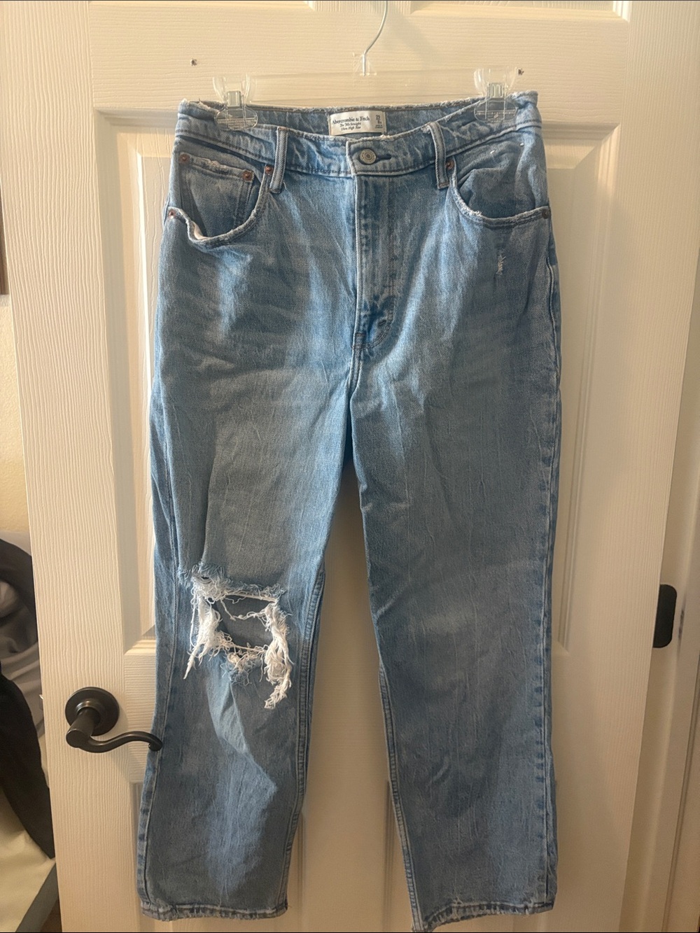 Light Blue Distressed Women’s Jeans
